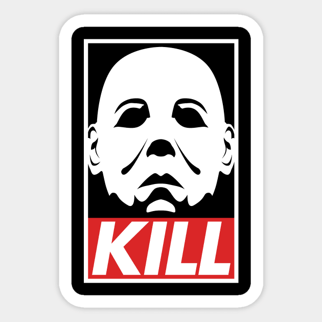 Myers... Sticker by bryanrm